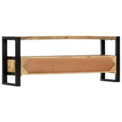VidaXL Tv-meubel 130x30x50 Cm Massief Mangohout -VIDAL Salle De Bain Winkel f0f3645b898242d394139f308a1f7ec0