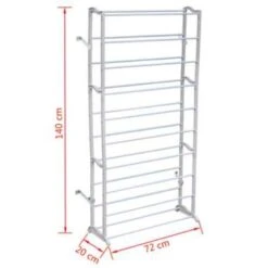 VidaXL Schoenenrek 2 St -VIDAL Salle De Bain Winkel f8ab8b14fcae407cbe83da65cd729cca