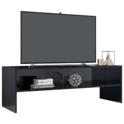 VidaXL Tv-meubel 120x40x40 Cm Bewerkt Hout Hoogglans Zwart -VIDAL Salle De Bain Winkel fa1d19b020b648c1a0904a86be235ccb