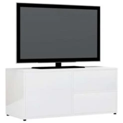 VidaXL Tv-meubel 80x34x36 Cm Spaanplaat Hoogglans Wit -VIDAL Salle De Bain Winkel fb69627521074f44893d5b80b6fc2a7f