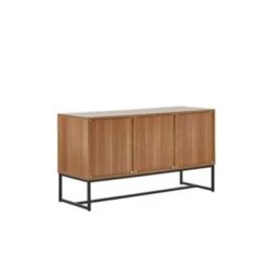 Beliani Sideboard NUEVA - Lichte Houtkleur Mdf -VIDAL Salle De Bain Winkel fcb482dbec25400eb25a5dc9fd071909