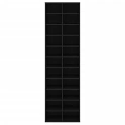 VidaXL Schoenenkast 54x34x183 Cm Bewerkt Hout Zwart -VIDAL Salle De Bain Winkel fde0a812a0674c1da998acbf73955253