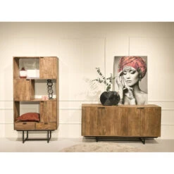 Livingfurn Hoge Dressoir Valdez - 40x180x85 Cm -VIDAL Salle De Bain Winkel ff002e20db104cfd85d47b832c3fe557