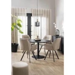 Dressoir Julia - Zwart - 86x156x40 Cm -VIDAL Salle De Bain Winkel sf 10801218 9050