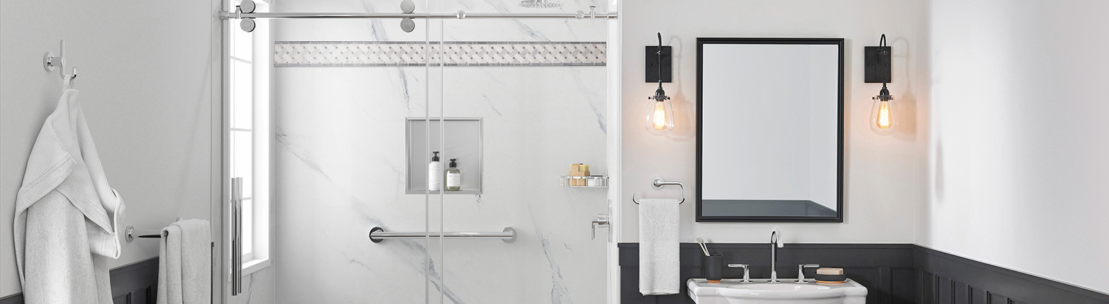 VIDAL Salle De Bain Winkel -VIDAL Salle De Bain Winkel shower banner